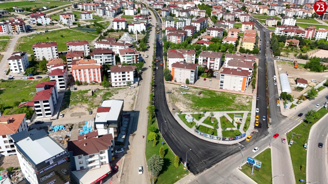 Elazığ'da Asfalt Seferberliği! Cadde Cadde Yenileniyor