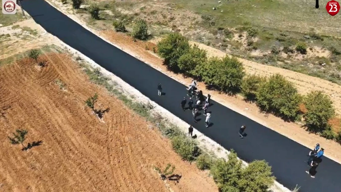 Elazığ'da asfaltlama sezonu açıldı