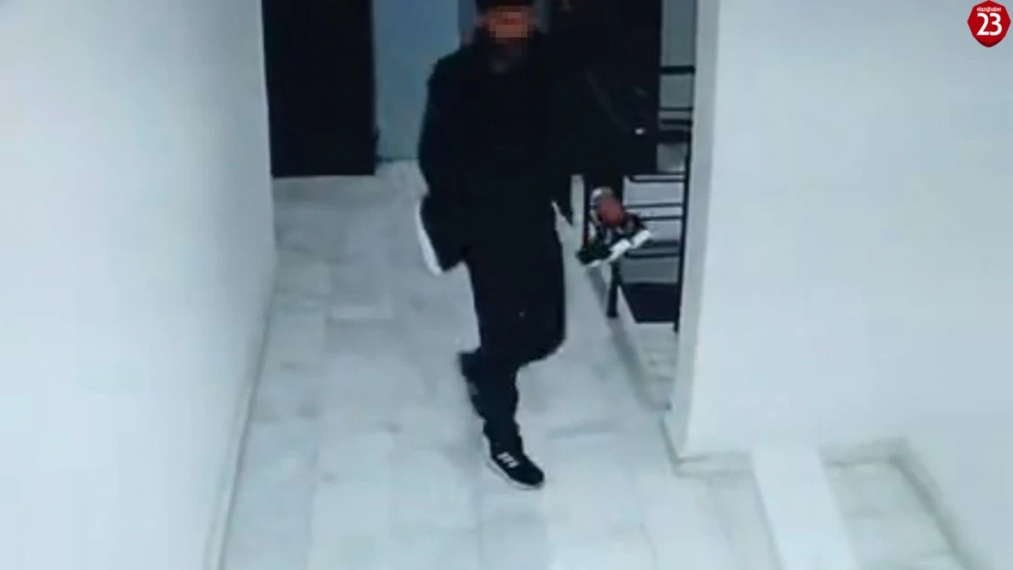 Elazığ'da ayakkabı hırsızlığı kamerada