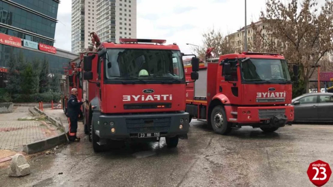 Elazığ'da baca yangını korkuttu