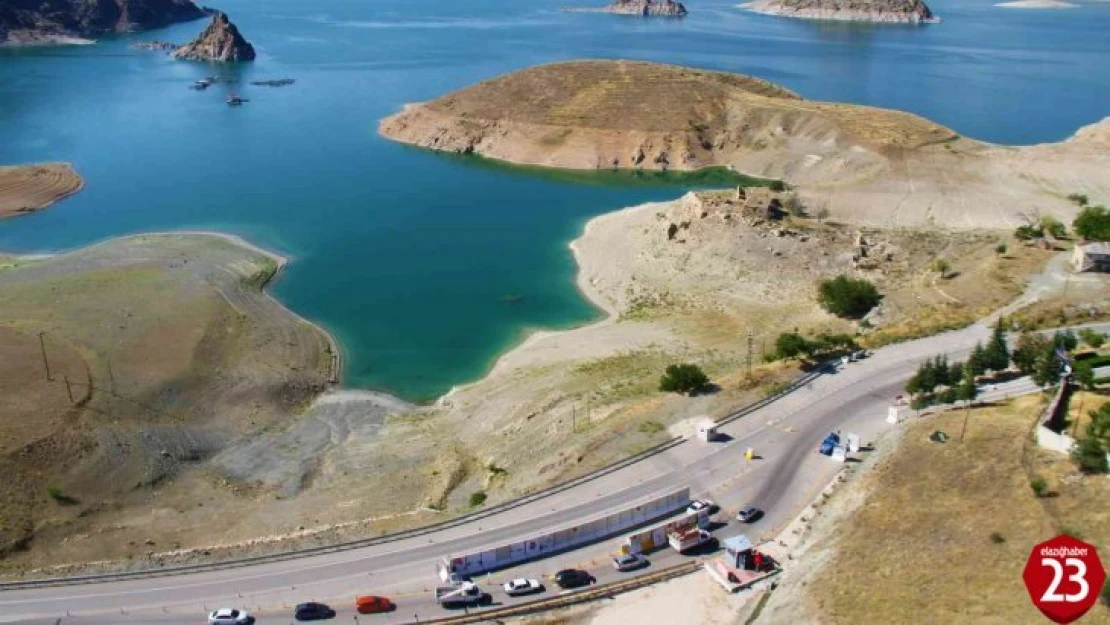 Elazığ'da bayram öncesi helikopter destekli trafik denetimi