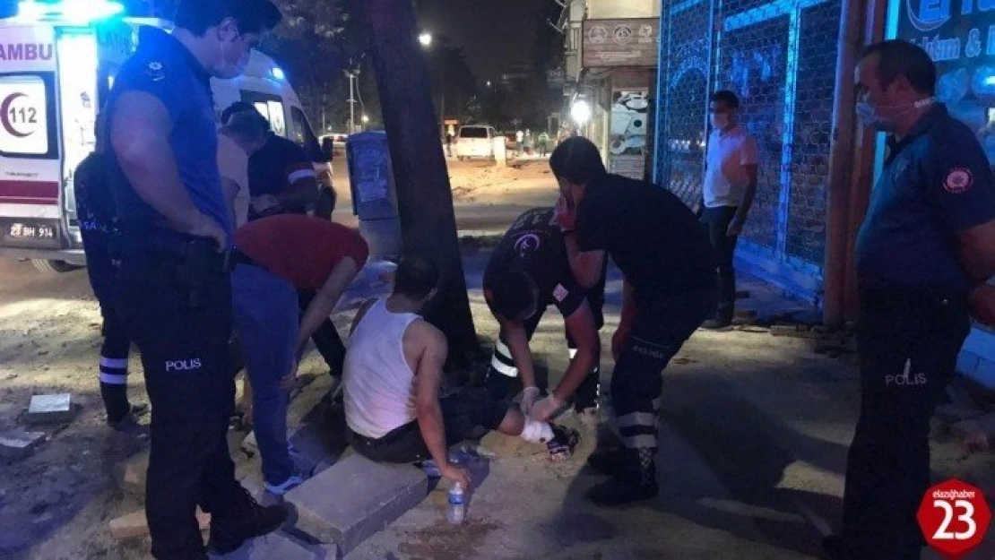 Elazığ'da bıçaklı kavga: 1 yaralı