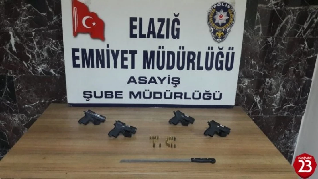 Elazığ'da bir hafta içerisinde 39 şüpheli tutuklandı