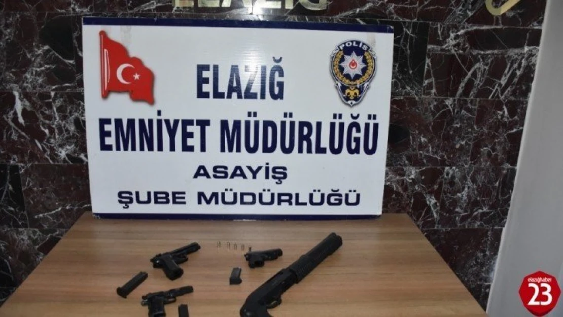 Elazığ'da bir haftada 26 şüpheli tutuklandı