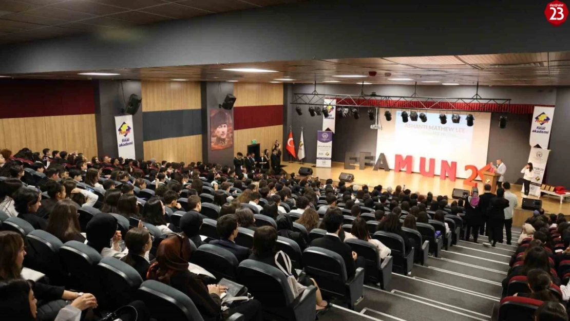 Elazığ'da bir ilk: 370 öğrenciyle Birleşmiş Milletler simülasyonu gerçekleştirildi