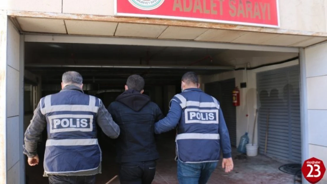 Elazığ'da bir şahsı bıçakla ağır yaralayan şüpheli tutuklandı