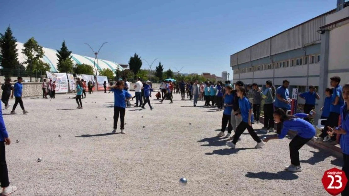 Elazığ'da bocce müsabakaları tamamlandı