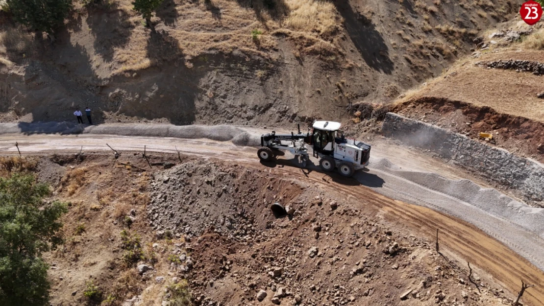 Elazığ'da Bükardi Güvenlik Yolu'nda Sona Yaklaşıldı