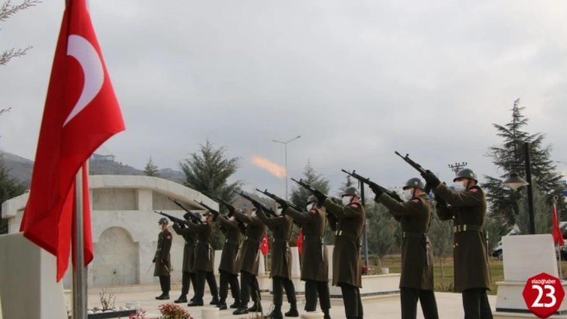 Elazığ'da Çanakkale Zaferi ve Şehitleri Anma Günü töreni