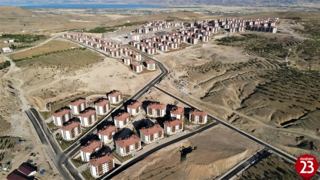 Elazığ'da Deprem Konutları İle Adeta Bir İlçe Kuruldu