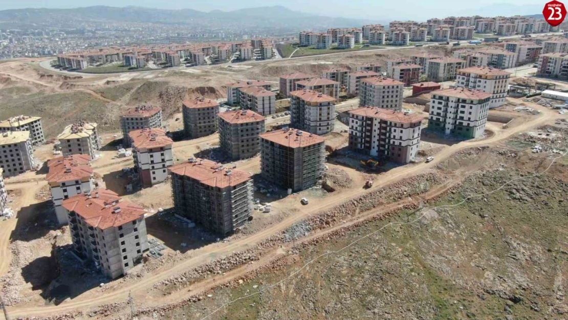 Elazığ'da deprem konutlarında sona gelindi
