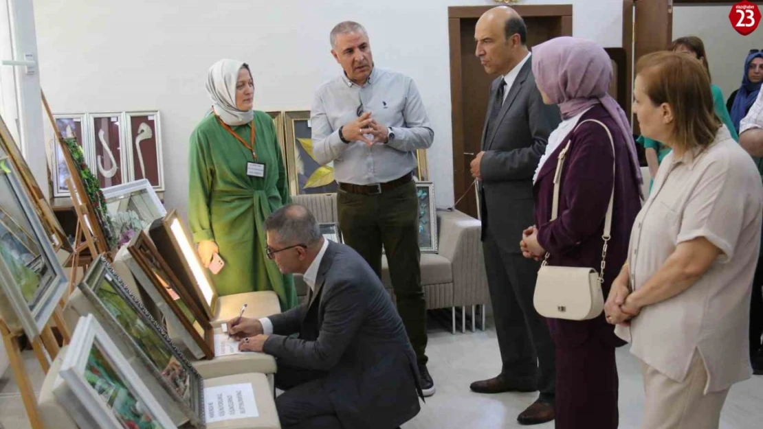 Elazığ'da el sanatları sergisi açıldı