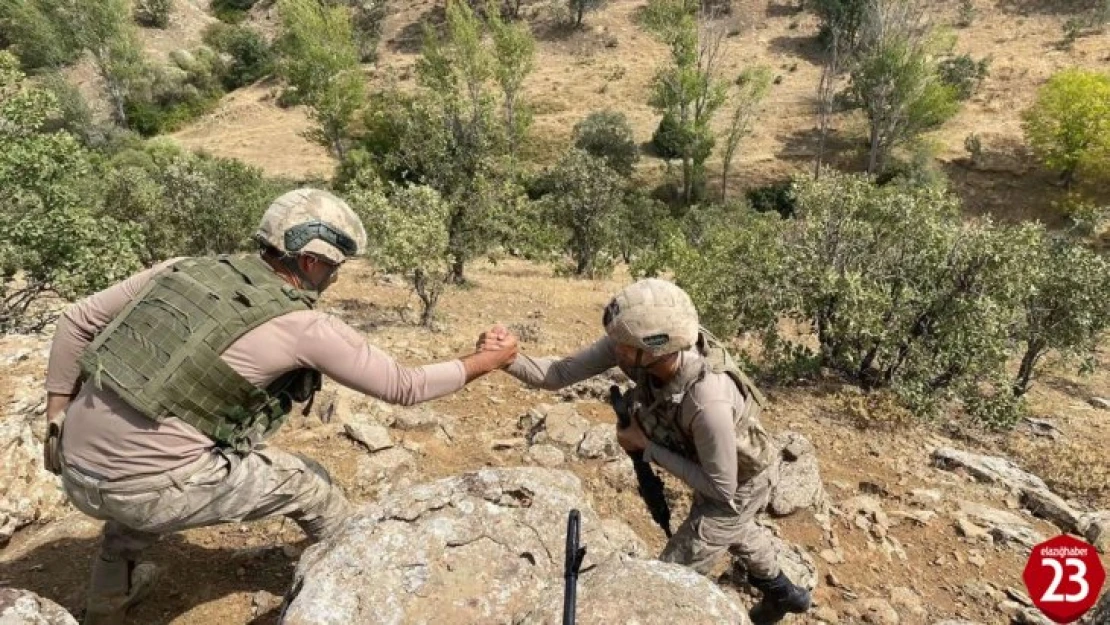 Elazığ'da EREN ABLUKA - 38 Jandarma Er Cem Havale Operasyonu Başlatıldı