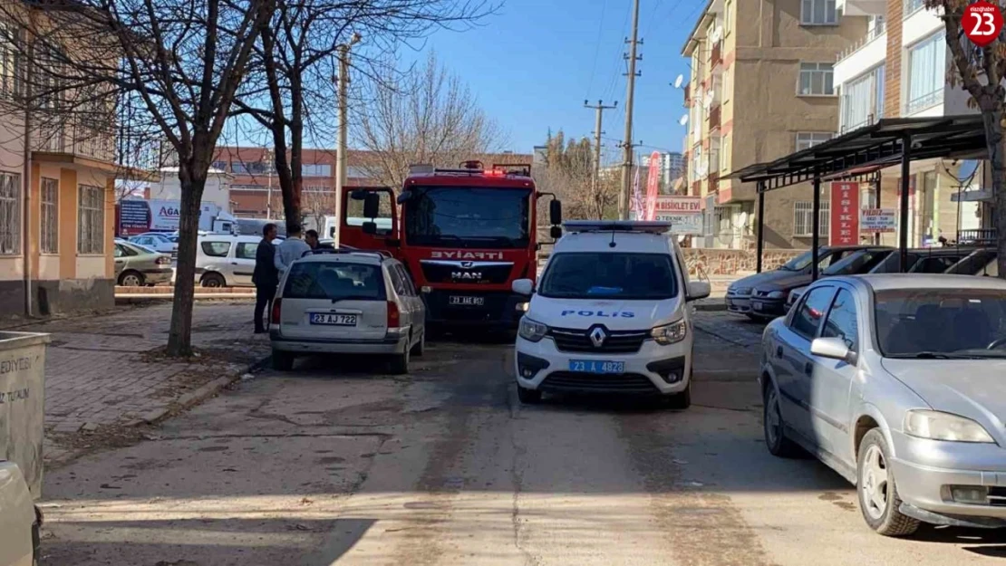 Elazığ'da ev yangını