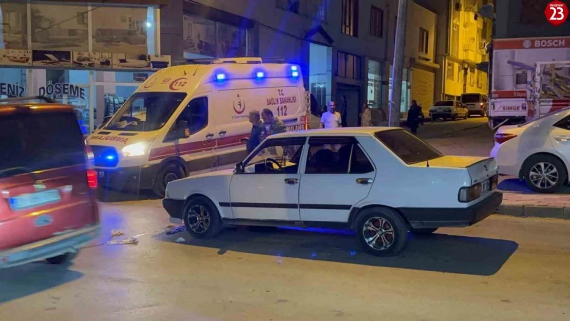 Elazığ'da Fiat Tofaş'ın çarptığı yaya yaralandı