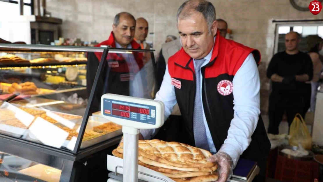 Elazığ'da Fırın Denetimleri Sıkılaştırıldı: Ramazan Ayında Hijyen ve Gramaj Kontrolü