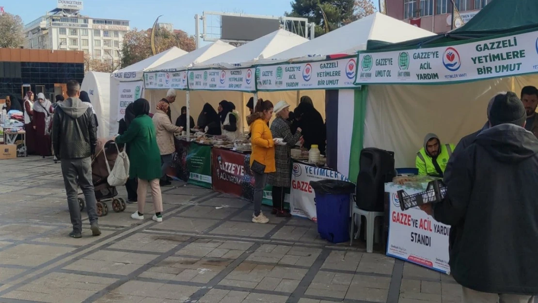 Elazığ'da Gazze etkinliğine yoğun ilgi