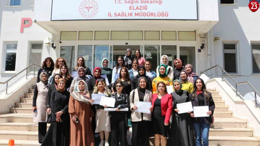 Elazığ'da Ebelere Yönelik Gebe Okulu Eğitimleri Devam Ediyor