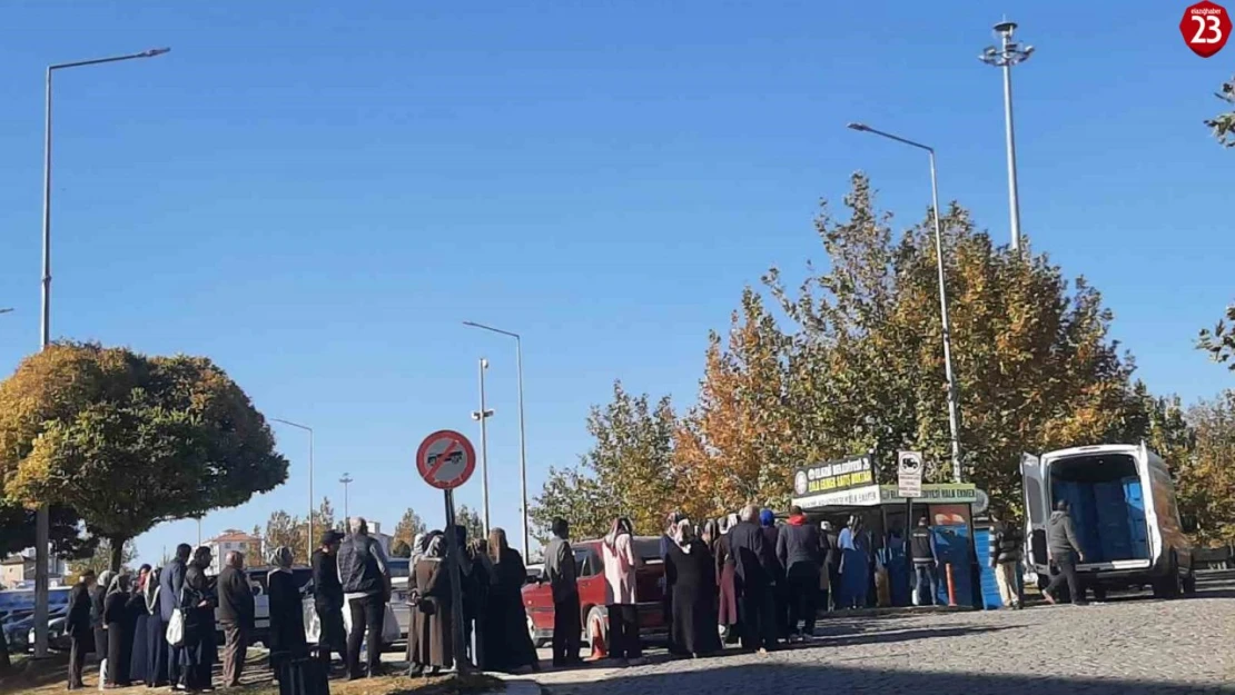 Elazığ'da halk ekmeğe yoğun ilgi