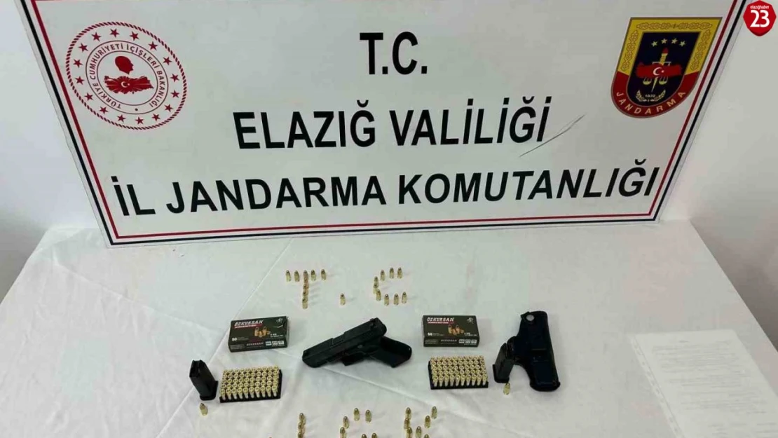 Elazığ'da havaya ateş eden şahsa işlem yapıldı