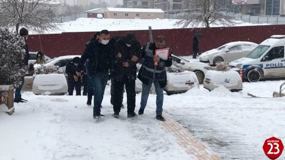 Elazığ'da hırsızlık şüphelisi 1 şahıs tutuklandı