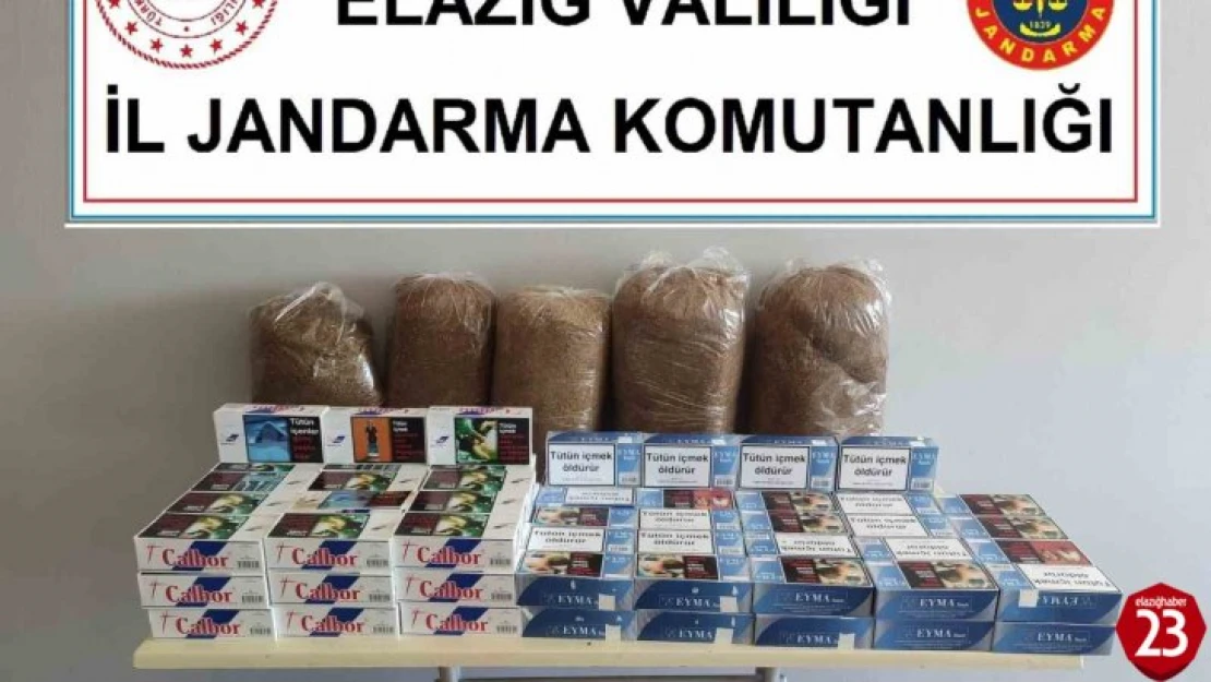 Elazığ'da jandarma ekipleri kaçakçılara göz açtırmıyor