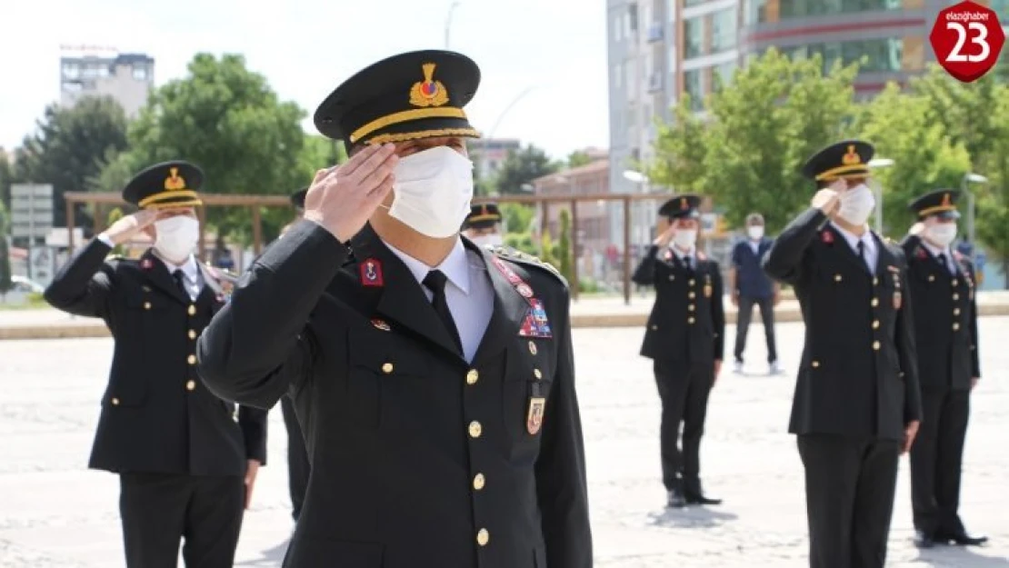 Elazığ'da Jandarma Teşkilatının 181. kuruluş yıl dönümü töreni