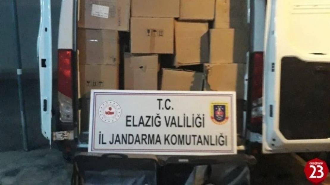 Elazığ'da kaçakçılıkla mücadele