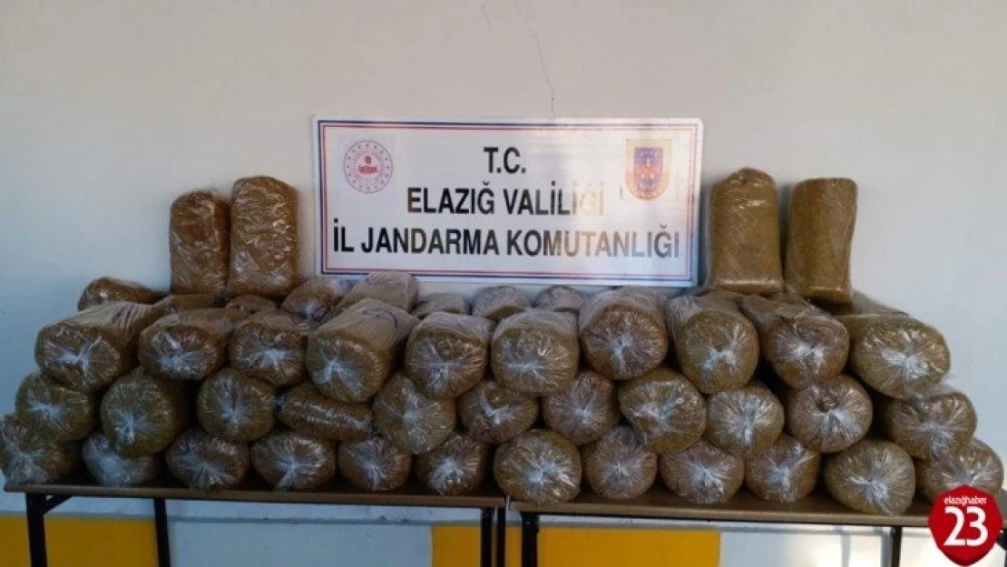 Elazığ'da kaçakçılıkla mücadele