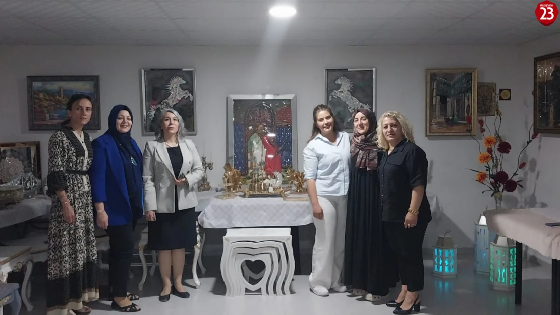 Elazığ'da Kadınların El Emeği Ürünleri Sergilendi: Prof. Dr. Canan Aksu Canbay'dan Destek Mesajı