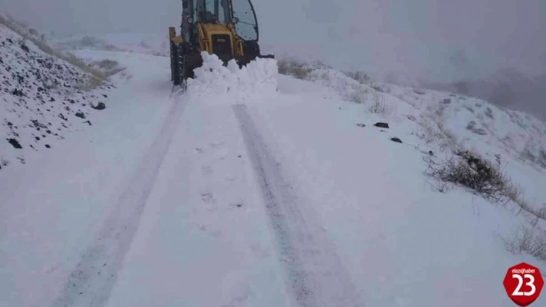 Elazığ'da kapalı köy yolu kalmadı