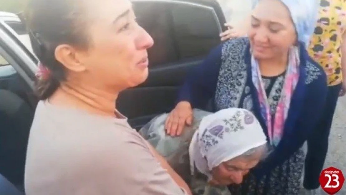 Elazığ'da kayıp Naile nine bulundu, yakınları mutluluk gözyaşı döktü