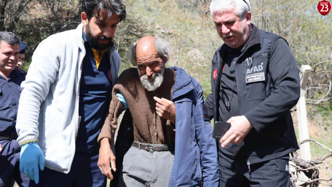 Elazığ'da Kayıp Olan 65 Yaşındaki Suat Dal, 41 Saat Sonra Sağ Olarak Bulundu