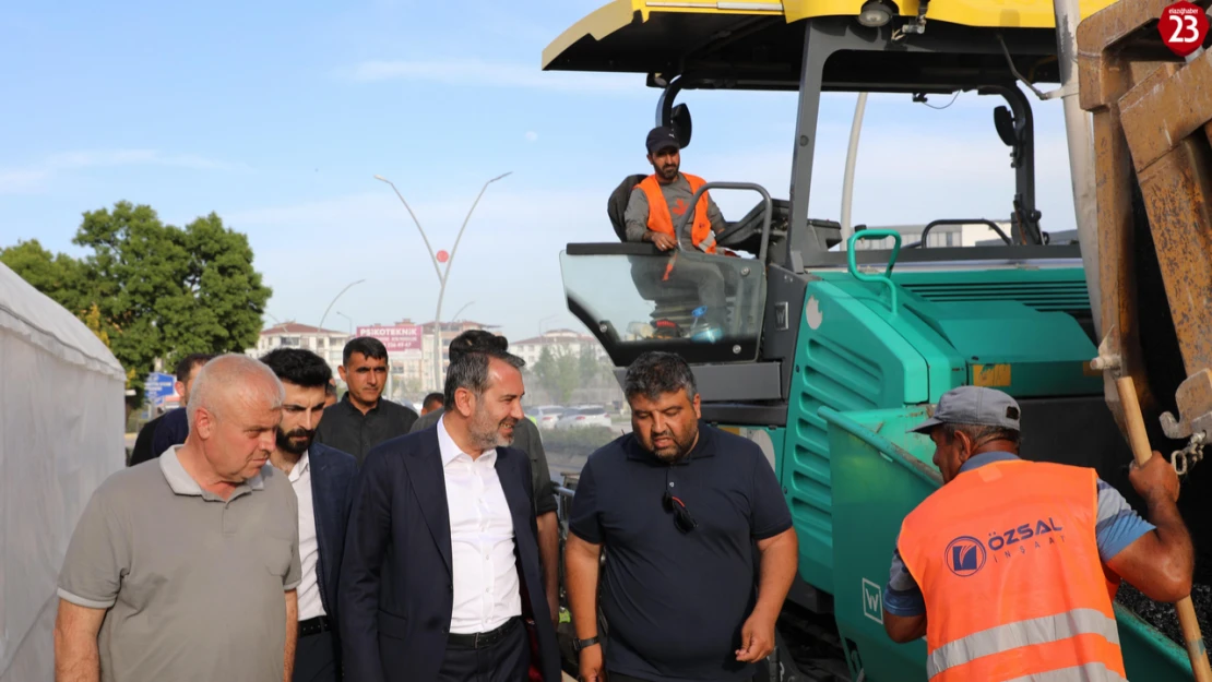 Elazığ'da Kent Genelinde Ulaşım Kalitesi Artıyor