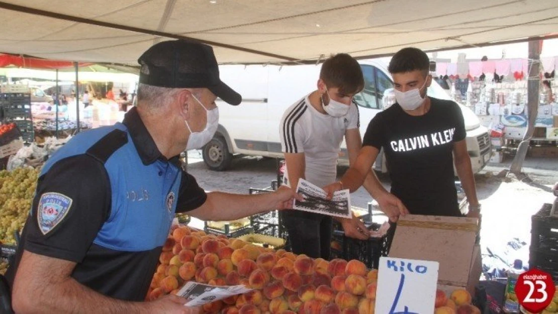 Elazığ'da Kovid-19'a karşı denetimler yoğunlaştırıldı