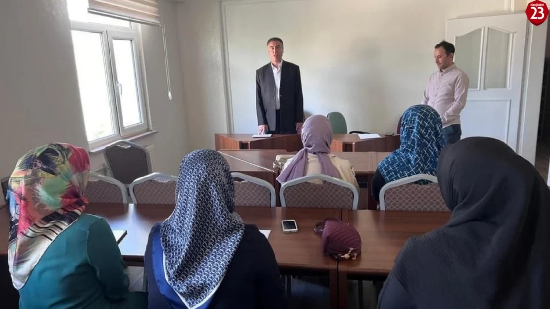 Elazığ'da Kur'an kursu hocalarına çevre bilinci ve israf önleme semineri