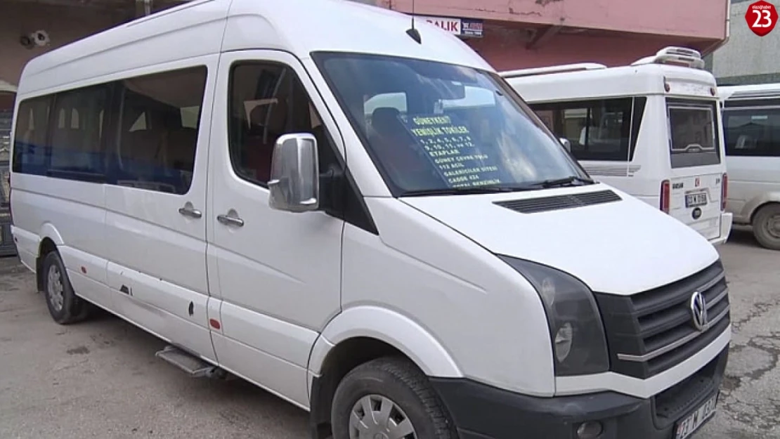 Elazığ'da Minibüs Ücretlerine Zam: Yeni Tarife Açıklandı