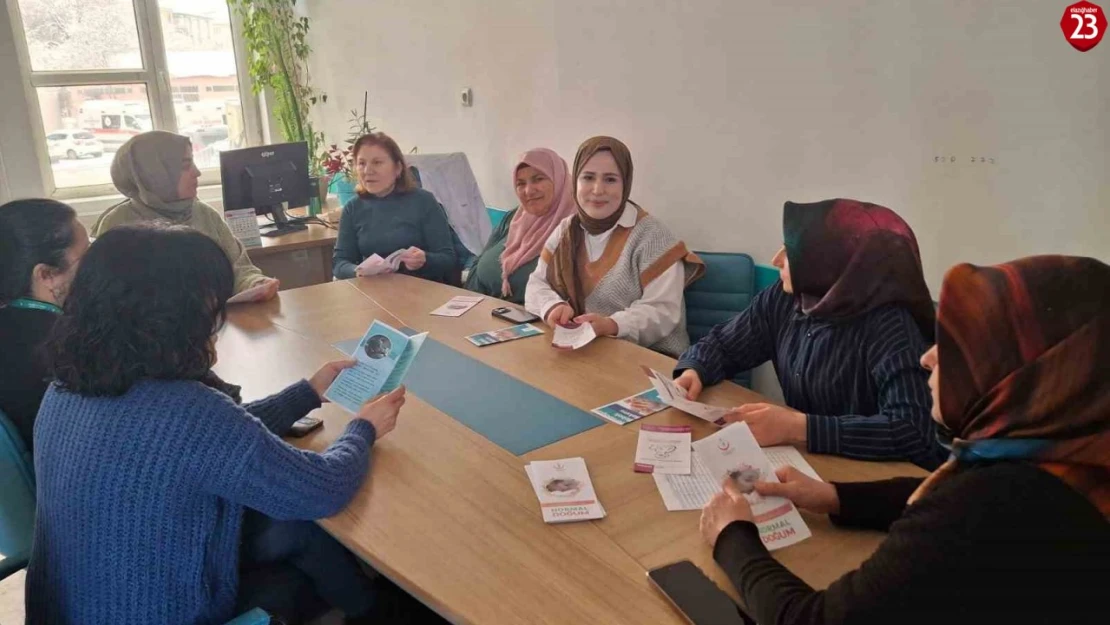 Elazığ'da Normal Doğum Teşvik Ediliyor: Anne ve Bebek Sağlığı İçin Eğitimler Devam Ediyor