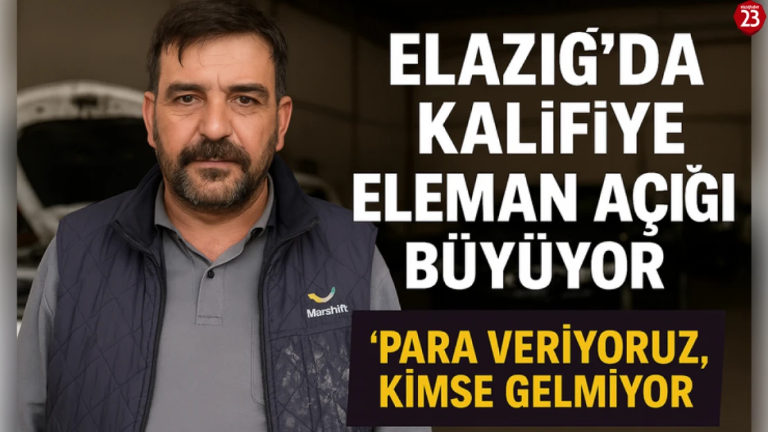 Elazığ'da Oto Sanayi Alarm Veriyor: Aylık 50 Bin TL Maaşa Usta Bulunamıyor!