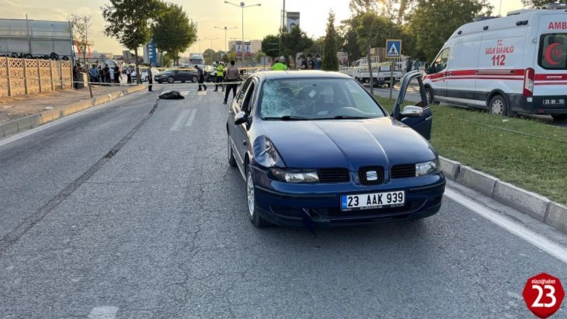 Elazığ'da Otomobilin Çarptığı Yaşlı Adam Hayatını Kaybetti