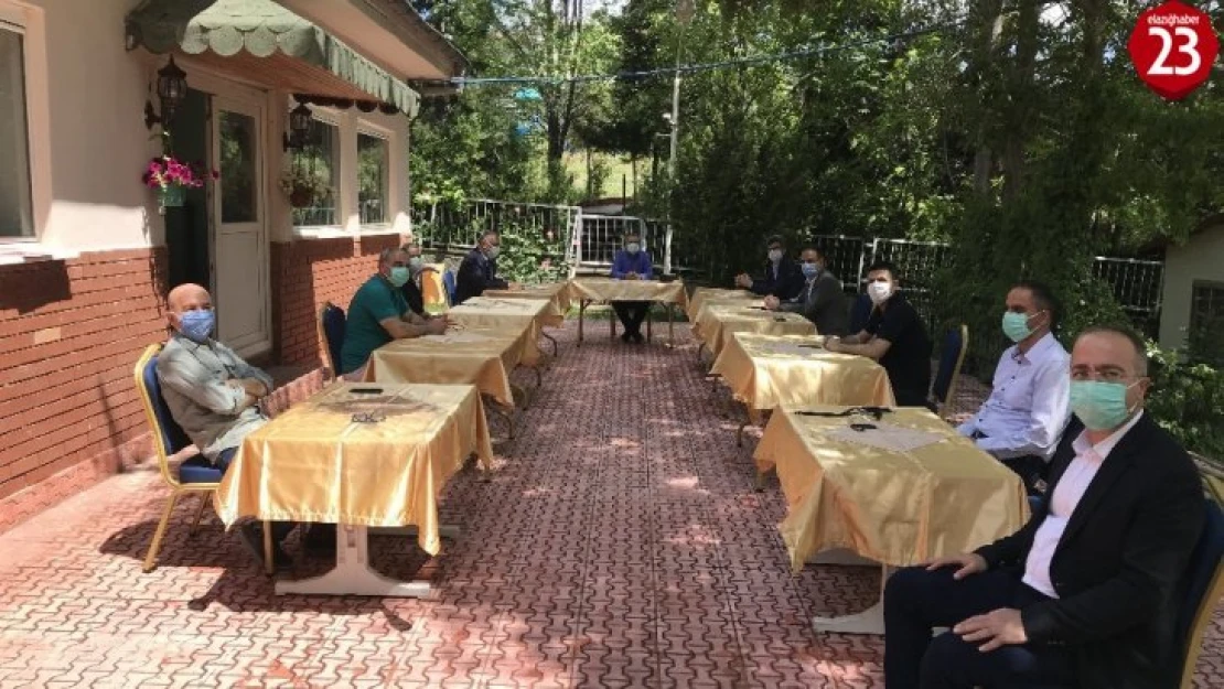 Elazığ'da pandemi süreci değerlendirme toplantısı