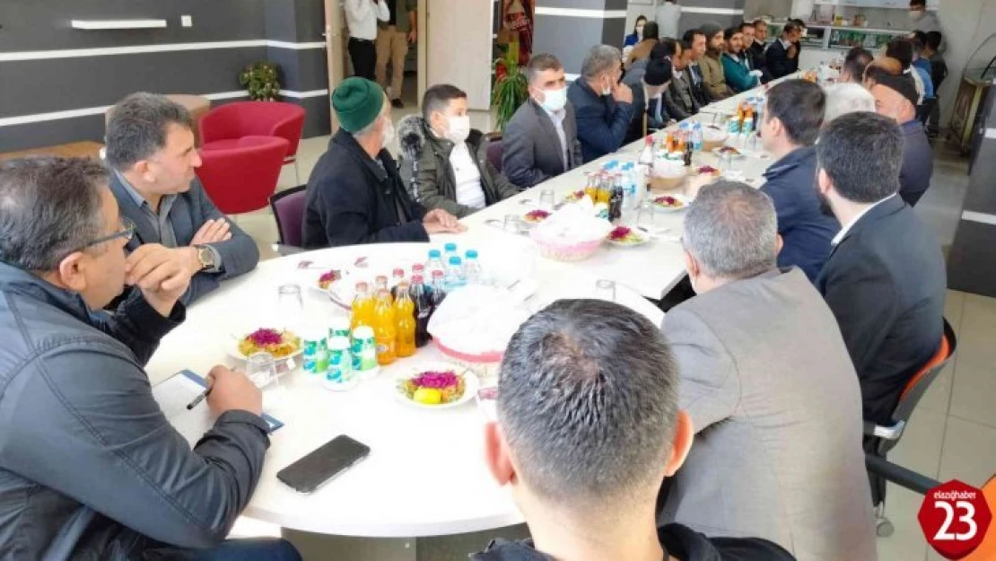 Elazığ'da şehit aileleri ve gaziler bir araya geldi