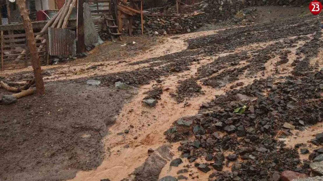 Elazığ'da sel sonrası hasar tespit çalışmaları