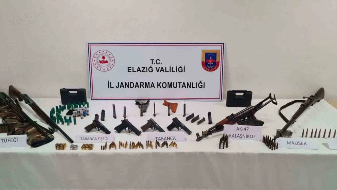 Sivrice'de Silah Kaçakçılığı Operasyonu, 3 Gözaltı