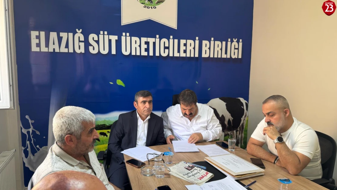 Elazığ'da Süt Üretim Tesisi İçin İhale Gerçekleştirildi