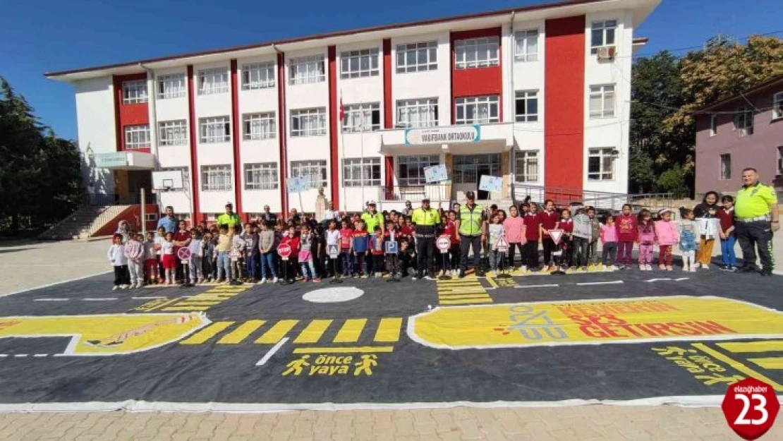 Elazığ'da trafik bilinci gelişimi faaliyetleri sürüyor