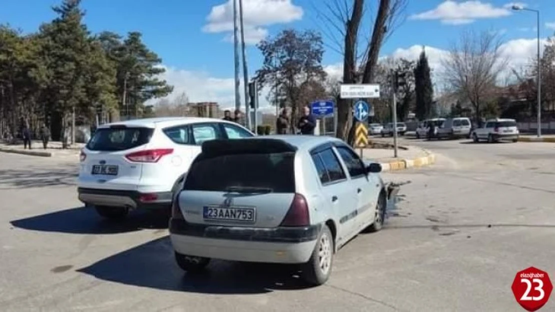 Elazığ'da trafik kazası: 1 yaralı