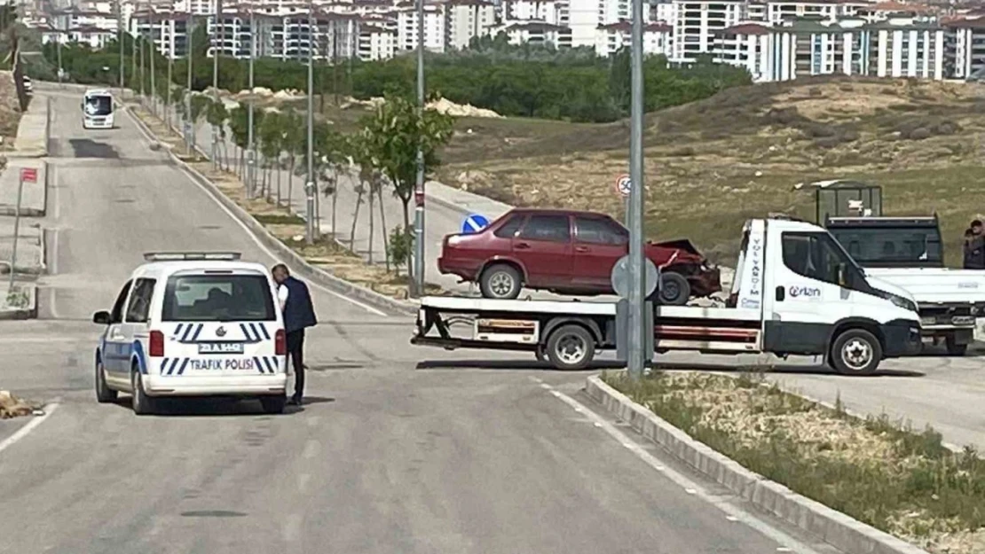 Elazığ'da trafik kazası: 1 yaralı