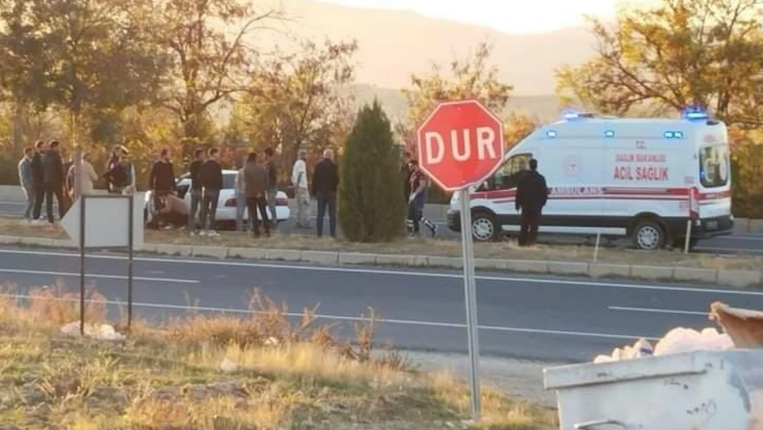 Elazığ'da trafik kazası: 1 yaralı