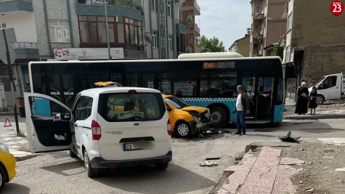 Elazığ'da trafik kazası: 1 yaralı